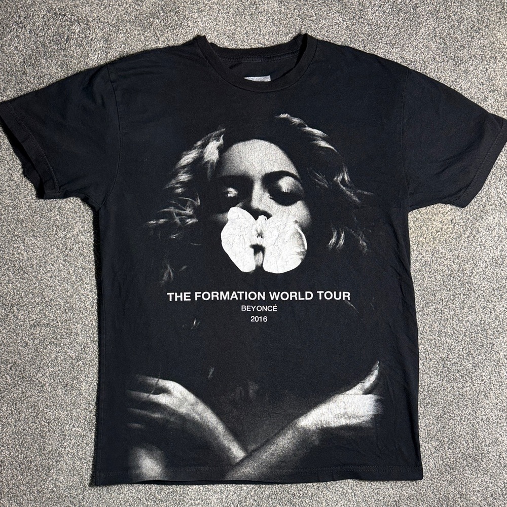 Women’s Beyoncé The Formation World Tour 2016 Black Graphic Tee